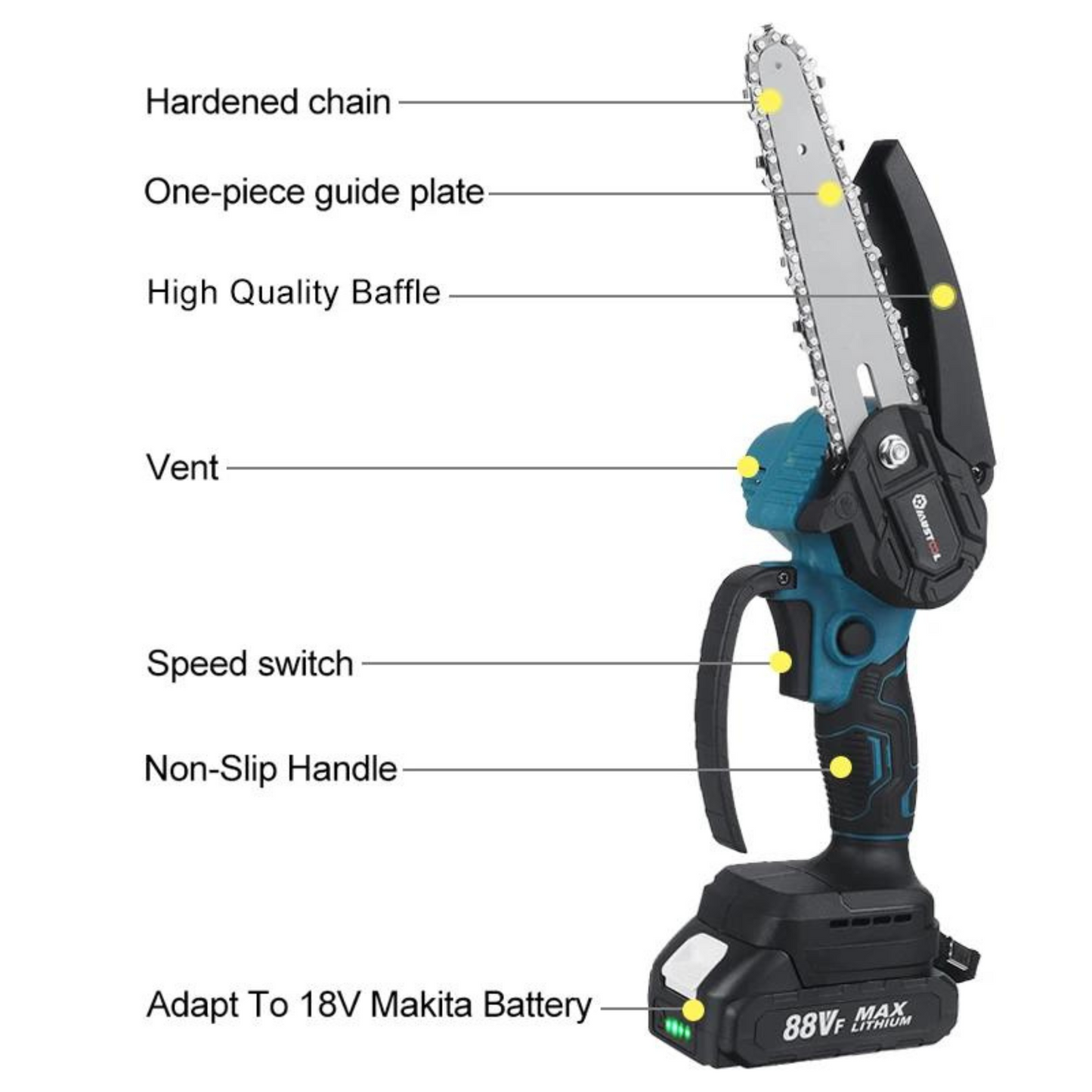 Electric Cordless Mini Chainsaw