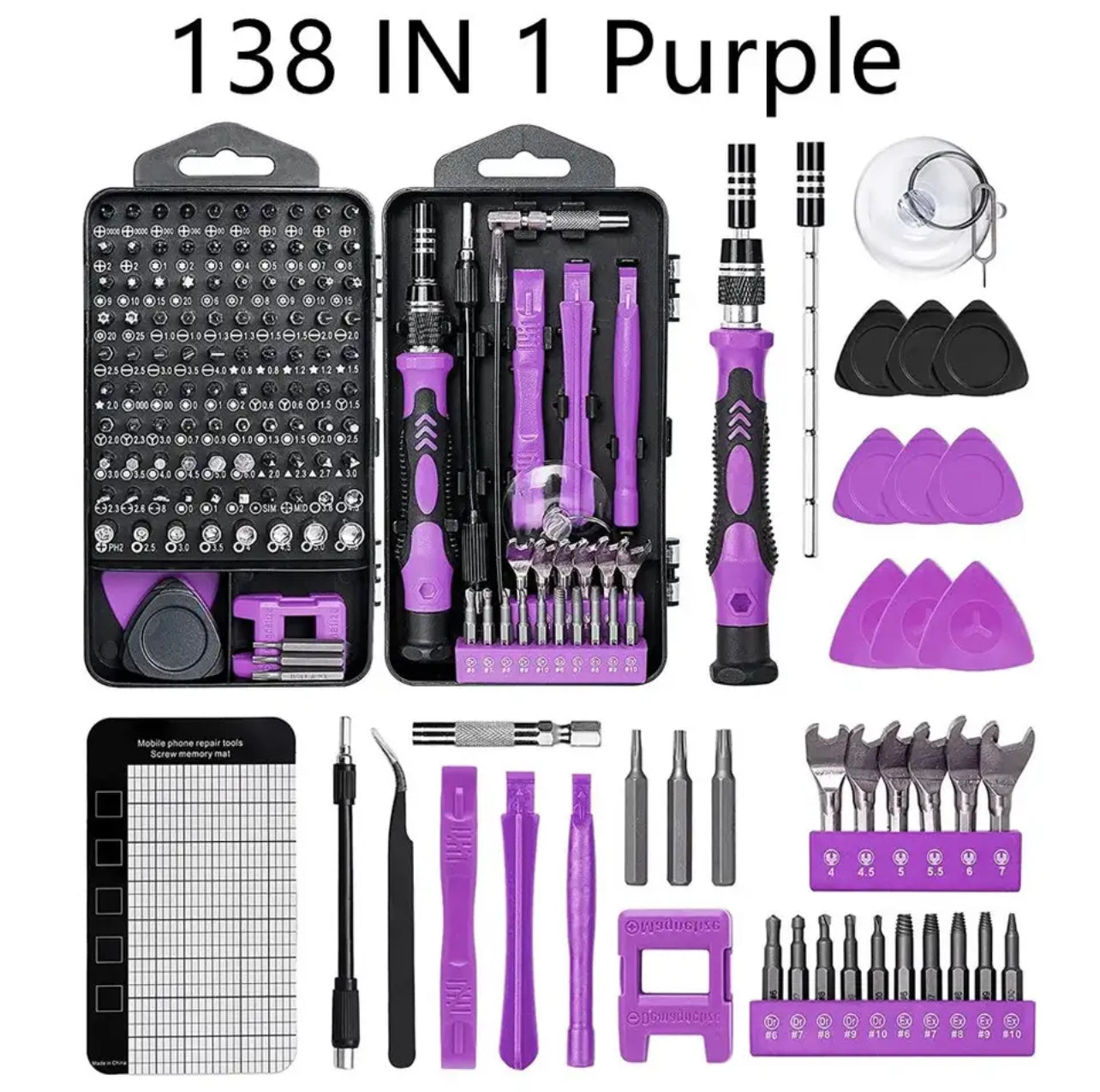 138 In 1 Precision Screwdriver Set